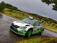 #1 Kopecký Jan, Hloušek Jan, CZ, Škoda Fabia Rally2 evo, Škoda Motorsport, 41. Invelt Rally Pačejov 2020 (foto: Pavel Pustějovský)