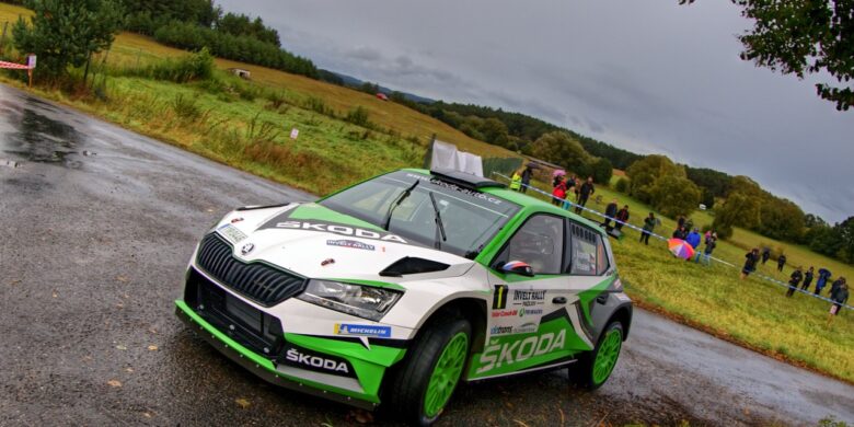 #1 Kopecký Jan, Hloušek Jan, CZ, Škoda Fabia Rally2 evo, Škoda Motorsport, 41. Invelt Rally Pačejov 2020 (foto: Pavel Pustějovský)