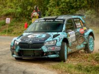 #3 Odložilík Roman, Tureček Martin, CZ, Škoda Fabia Rally2 evo, SK DER Rally Team, 1. Futures Contproduct Rally Morava 2020 (foto: Pavel Pustějovský)