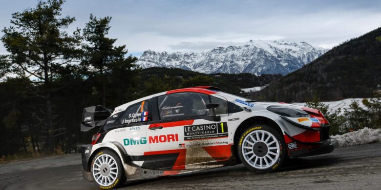 #1 Ogier – Ingrassia, FRA, Toyota Yaris WRC, Toyota Gazoo Racing, Rallye Monte Carlo 2021 (foto: Toyota/McKlein)