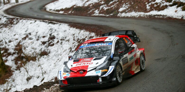 #33 Evans – Martin, GBR, Toyota Yaris WRC, Toyota Gazoo Racing, Rallye Monte Carlo 2021 (foto: Toyota / S. Graillon)