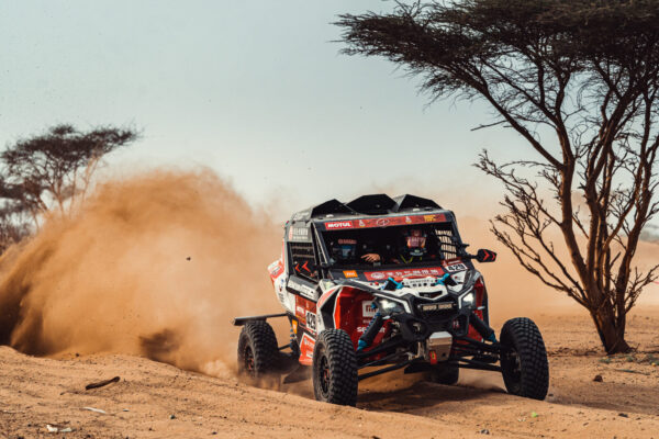 Tomáš Enge na svém prémiovém Rallye Dakar 2021