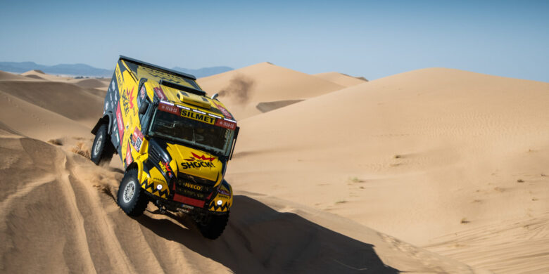 #503 Macík, Tomášek a Švanda, Iveco, Big Shock Racing, Dakar 2021
