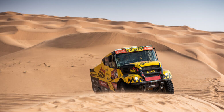 #503 Macík, Tomášek a Švanda, Iveco, Big Shock Racing, Dakar 2021