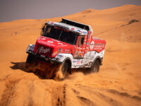 #504 Aleš Loprais, Khalid Alkendi, Petr Pokora – Praga V4S DKR, Instaforex Loprais Team