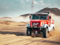 #504 Aleš Loprais, Khalid Alkendi, Petr Pokora – Praga V4S DKR, Instaforex Loprais Team