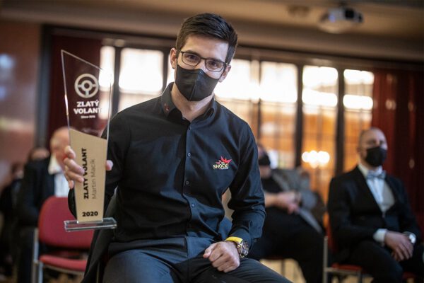 Zlatý volant vyhrál Martin Macík.