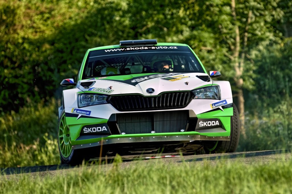 #1 Kopecký Jan, Hloušek Jan, CZ, Škoda Fabia Rally2 evo, Škoda Motorsport, Kowax Valašská Rally ValMez 2020