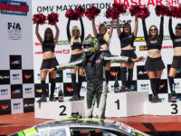 Vítěz prvního závodu #24 PK Carsport, BEL, Rocca Nicolo, ITA, Chevrolet Camaro, NASCAR Whelen Euro Series Most 2019 (foto: Milan Spurný)