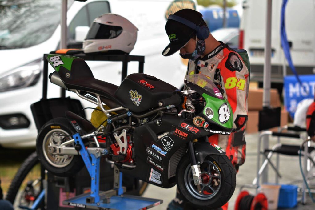 Matyáš Pálka, italské mistrovství CIV Minimoto