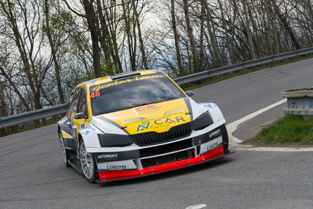 #45 Jan MILOŇ, SVK, Jantar Team, Škoda Fabia R5, Kategorie I