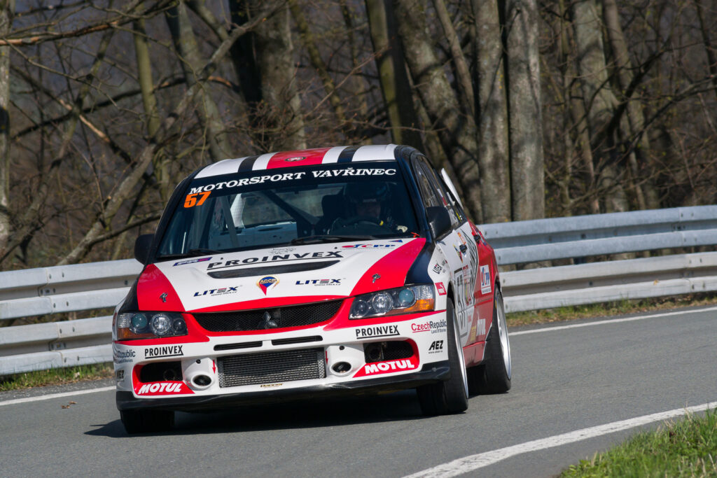 #57 Tomáš VAVŘINEC, CZE, ACCR Czech CRC Team, 3395, Mitsubishi Lancer Evo IX, Kategorie I