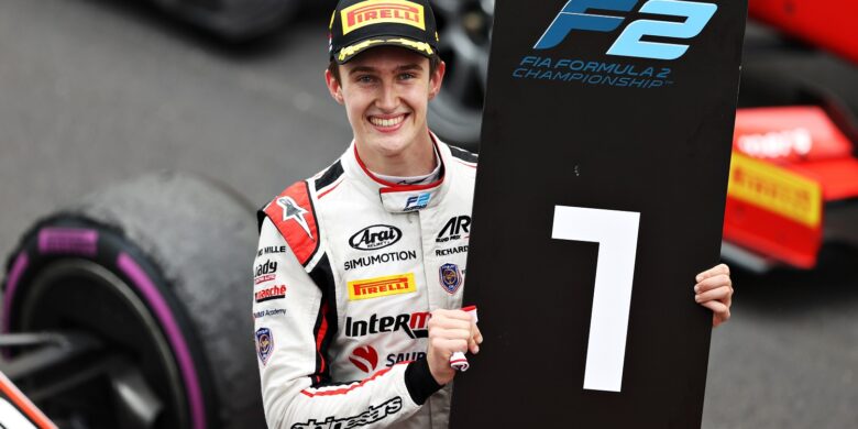 Vítěz závodu F2 – #10 Theo Pourchaire, FRA, ART Grand Prix, hlavní závod, FIA F2, GP Monaka 2021 (foto: Clive Rose/Getty Images)