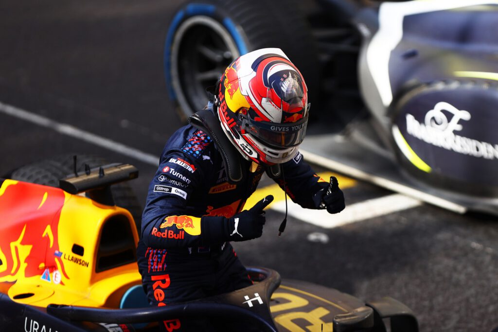 #7 Liam Lawson, NZL, Hitech Grand Prix, Sprint 2, FIA F2, GP Monaka 2021