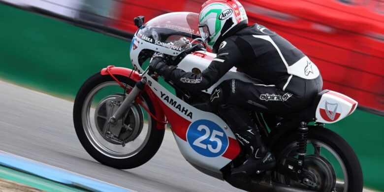 #25 Šárka Schmidtová, CZE, Yamaha TR3, K350, Jarní cena Brna 2021 (foto: Jaroslav Mareček)