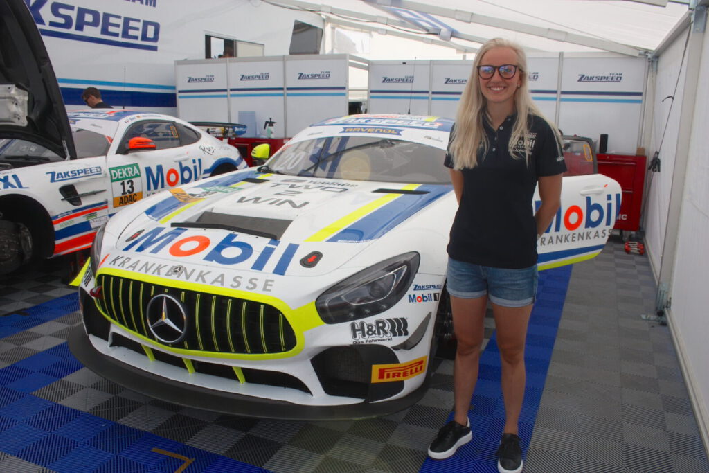 Gabriela Jilkova, Zakspeed, Mercedes AMG GT4, Red Bull Ring 2021