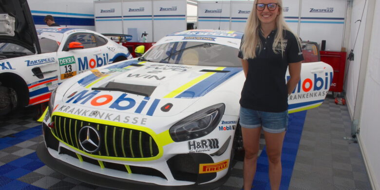 Gabriela Jilkova, Zakspeed, Mercedes AMG GT4, Red Bull Ring 2021 (foto: Roman Klemm)