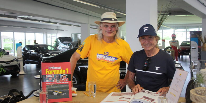Emersonem Fittipaldi – jeden z hrdinů mé knihy (foto: Roman Klemm)