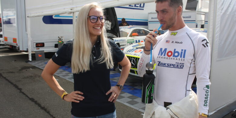 Gabriela Jílková se svým parťákem Robertem Haubem (foto: Roman Klemm)