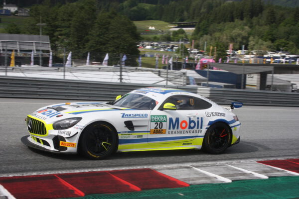 #20 Gabriela Jilkova, Robert Haub, Zakspeed, Mercedes AMG GT4, Red Bull Ring 2021