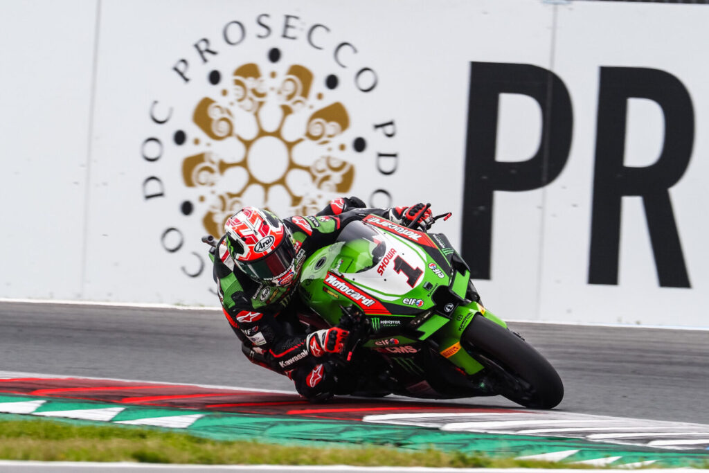 #1 Jonathan Rea, GBR, Kawasaki Racing Team WorldSBK, FIM Superbike World Championship, závod 1, Assen 2021