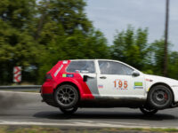 #195 LOUBAL Lubomír, Tužka Racing, El-2000, VW Golf 4 Tdi DSG, trénink 2, MZAV Maverick Hill Climb Czech, Náměšť n. Oslavou (foto: Tuul Spurná)