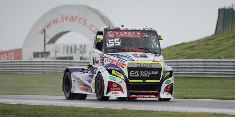 #55 Adam Lacko (CZE), Buggyra Zero Mileage Racing (CZE), Freightliner, FIA ETRC 2021 Most (foto: Jan Škoda)