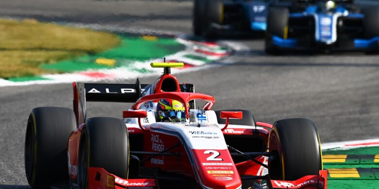 #2 Oscar Piastri, AUS, Prema Racing, závod 3, FIA F2, GP Itálie 2021 (foto: Clive Mason/Getty Images)
