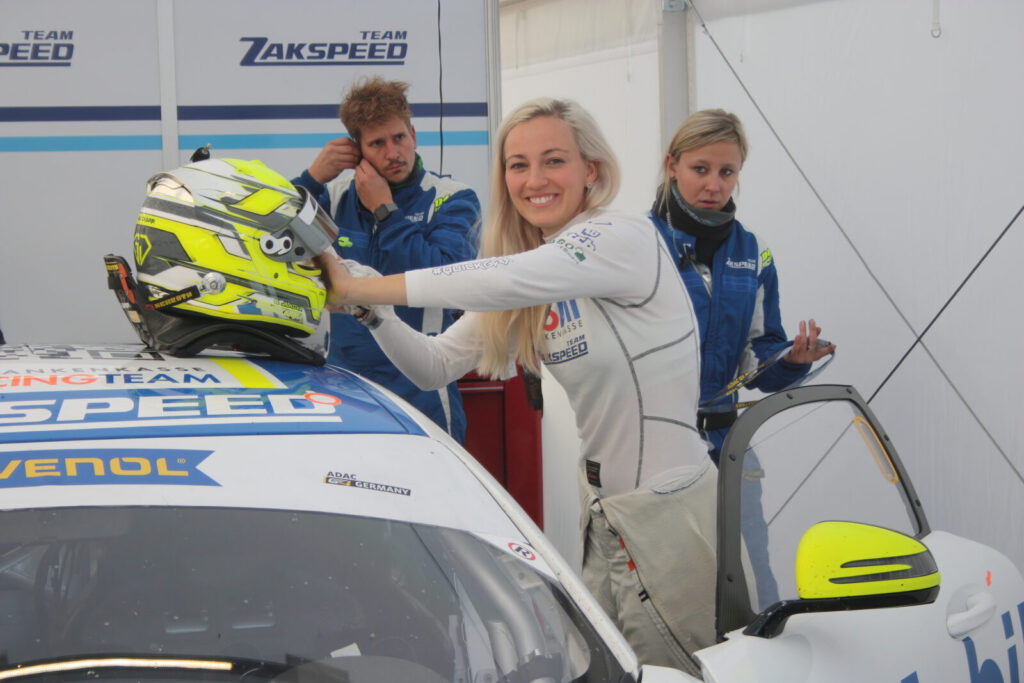 Gabriela Jilkova, Zakspeed, Mercedes AMG GT4, Hockenheim 2021