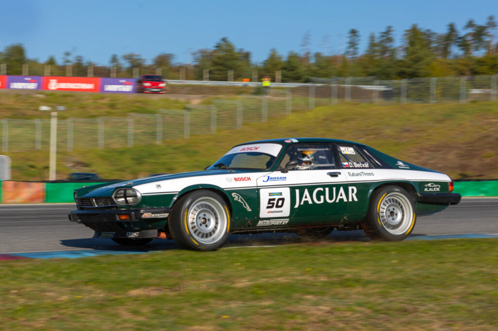 #50 David Bečvář, DBRC, Jaguar XJS, nad 3600ccm, Histo Cup 2021 Brno