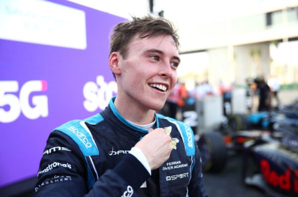 #17 Marcus Armstrong, AUS, DAMS, závod 1, FIA F2, GP Saúdská Arábie 2021