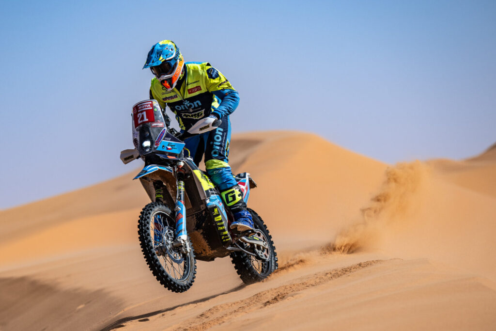 #21 Milan Engel, CZE, Orion – MRG, Dakar 2022