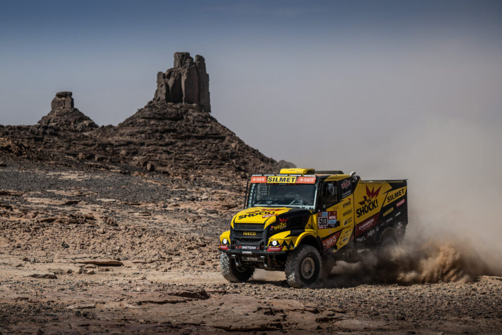 #503 Martin Macík, František Tomášek, David Švanda, CZE, Iveco, Big Shock Racing, Dakar 2022