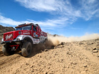 #508 Aleš Loprais, Petr Pokora a Jaroslav Valtr ml. – Praga V4S DKR, Instaforex Loprais Team, Dakar 2022