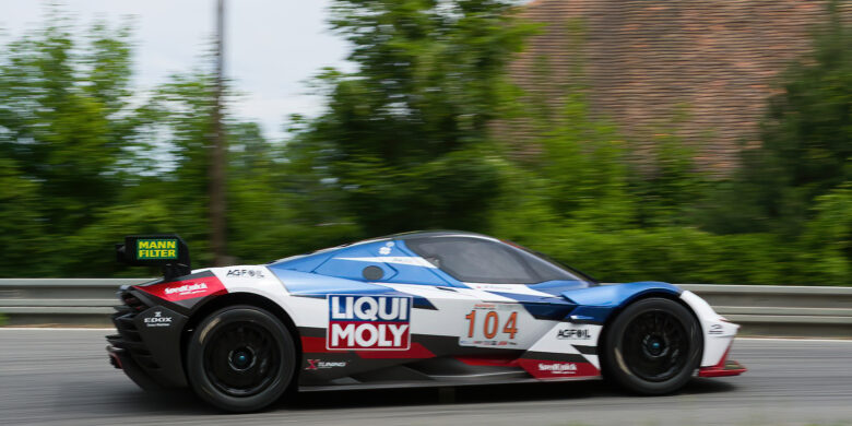#104 RYBNÍČEK Marek, Nutrend Czech Team, E1+3000/2WD, KTM X-BOW, trénink 2, MZAV Maverick Hill Climb Czech, Náměšť n. Oslavou, Česká republika (foto: Tuul Spurná)