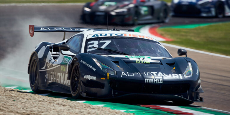 Nejrychlejší kolo zajel #37 Nick Cassidy (NZL), Red Bull Alpha Tauri AF Corse, Ferrari, DTM Imola 2022 (foto: Red Bull Content Pool)