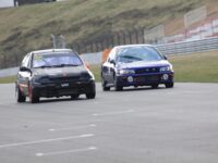 JMT Racing Renault Clio vs Subaru Impreza Miroslava Beera Carboniacup Most 2022 by VDR