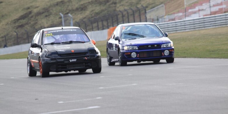 JMT Racing Renault Clio vs Subaru Impreza Miroslava Beera Carboniacup Most 2022 by VDR
