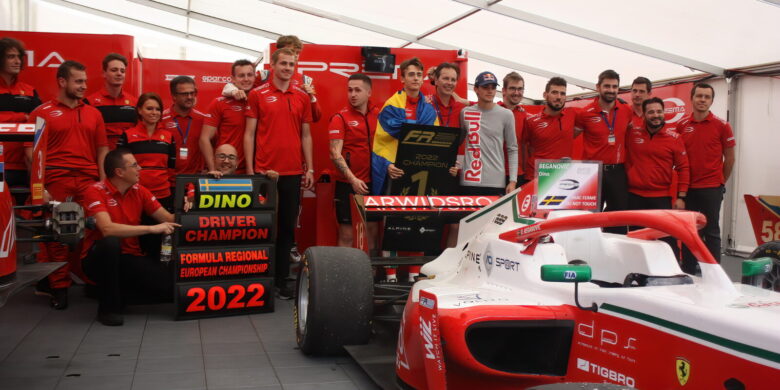 Mistr Evropy #3 Dino Beganovic (SWE), Prema, FIA Formula Regional, Mugello 2022 (foto: Roman Klemm)