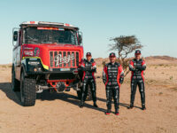 #508 Aleš Loprais, Petr Pokora a Jaroslav Valtr ml. – Praga V4S DKR, Instaforex Loprais Team, Dakar 2023