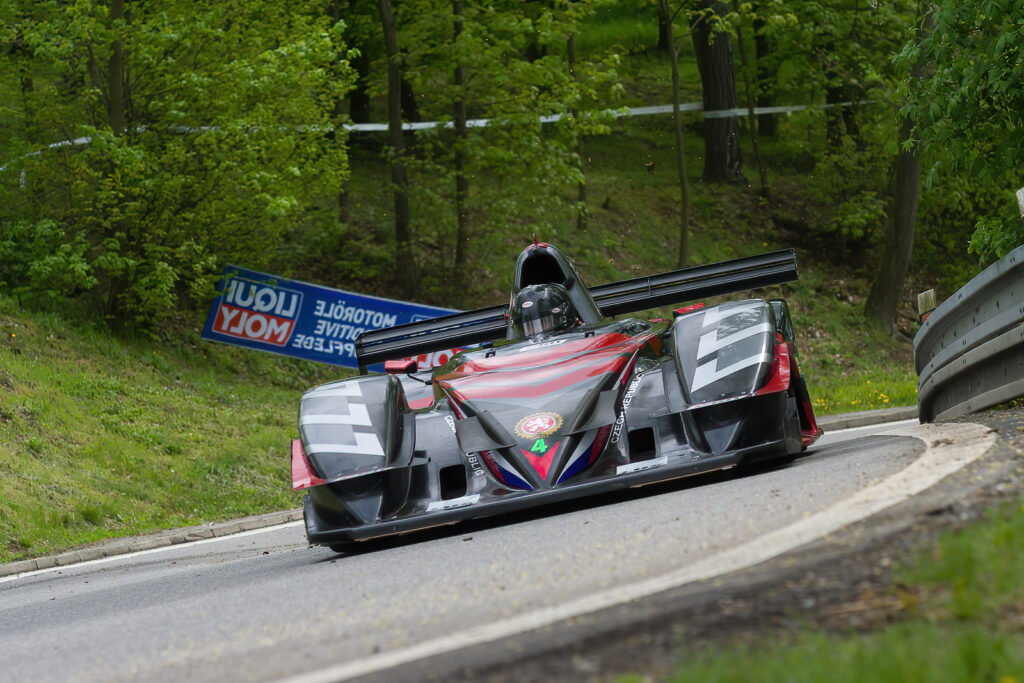 #4﻿ BENEŠ Miloš﻿, GMS CZECH RACING TEAM﻿, Osella FA 30﻿ , trénink 2, 42. Zámecký vrch MANN – FILTER 2023 foto: Milan Spurný)