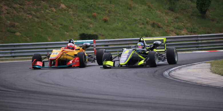 Zeller s Bertou na Hungaroringu, foto Autosport.at