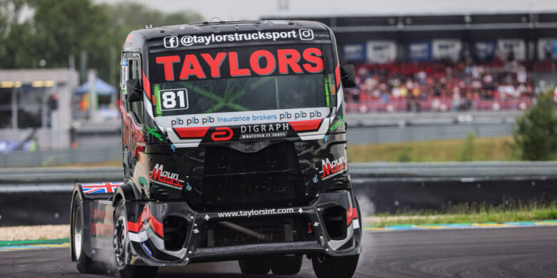 Mark Taylor (GB) MAN - FIA ETRC Slovakia Ring 2023 by G. Kozera