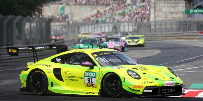 #91 Thomas Preining, Manthey Porsche, DTM Norisring 2023 (foto: Roman Klemm)