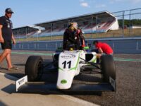 Max Karhan na testu s JMT Racing Engineering, foto šimon Karhan