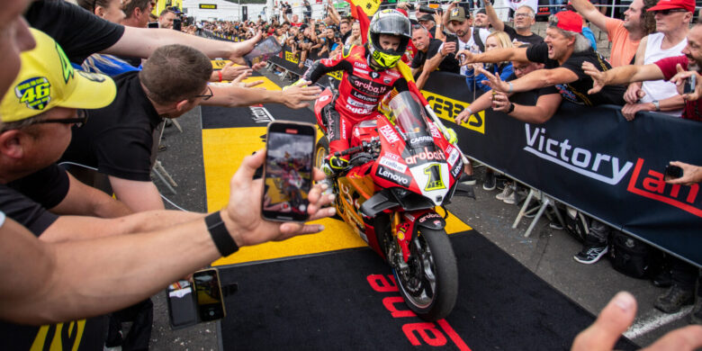WSBK Most 2023, zdroj AMD Most