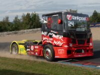 Steffen Faas (D) Scania - FIA ETRC Most 2023 © Jan Škoda