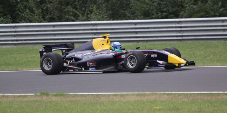 Frank Thomas (BE) Dallara World Series Renault 3,5ltr V6 - Maxx Formula Most © Vláďa Rožánek