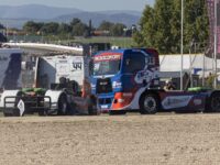 Halm vs Rodrigues J.E. v Jaramě - FIA ETRC 2023 © Richard Kienberger