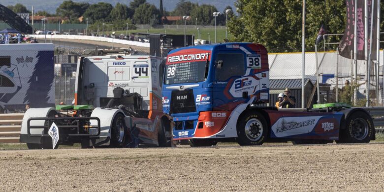Halm vs Rodrigues J.E. v Jaramě - FIA ETRC 2023 © Richard Kienberger